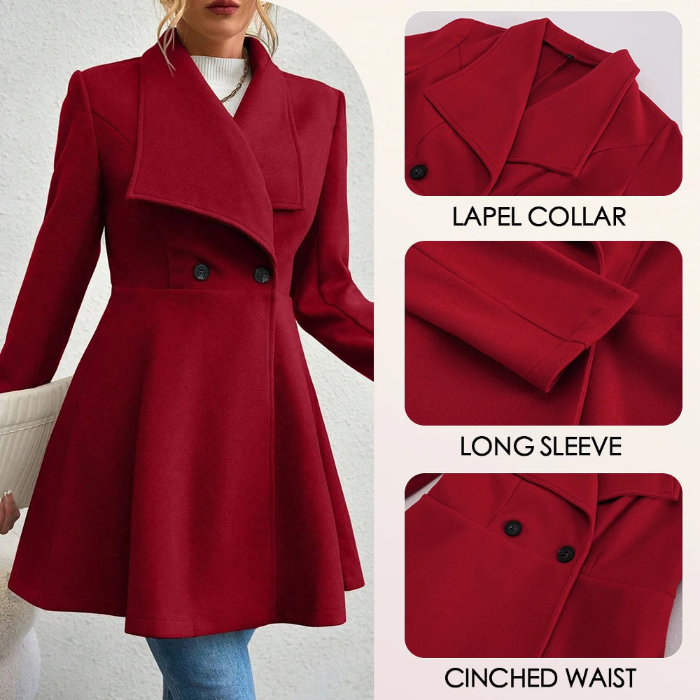 Valentine’s Day Button-Up Coat
