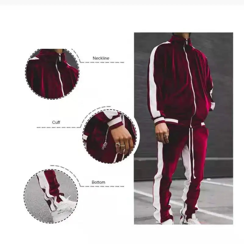 Men’s Velvet Sport Set