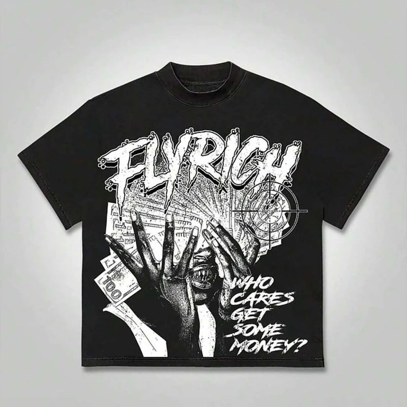 FlyRich Retro T-shirt