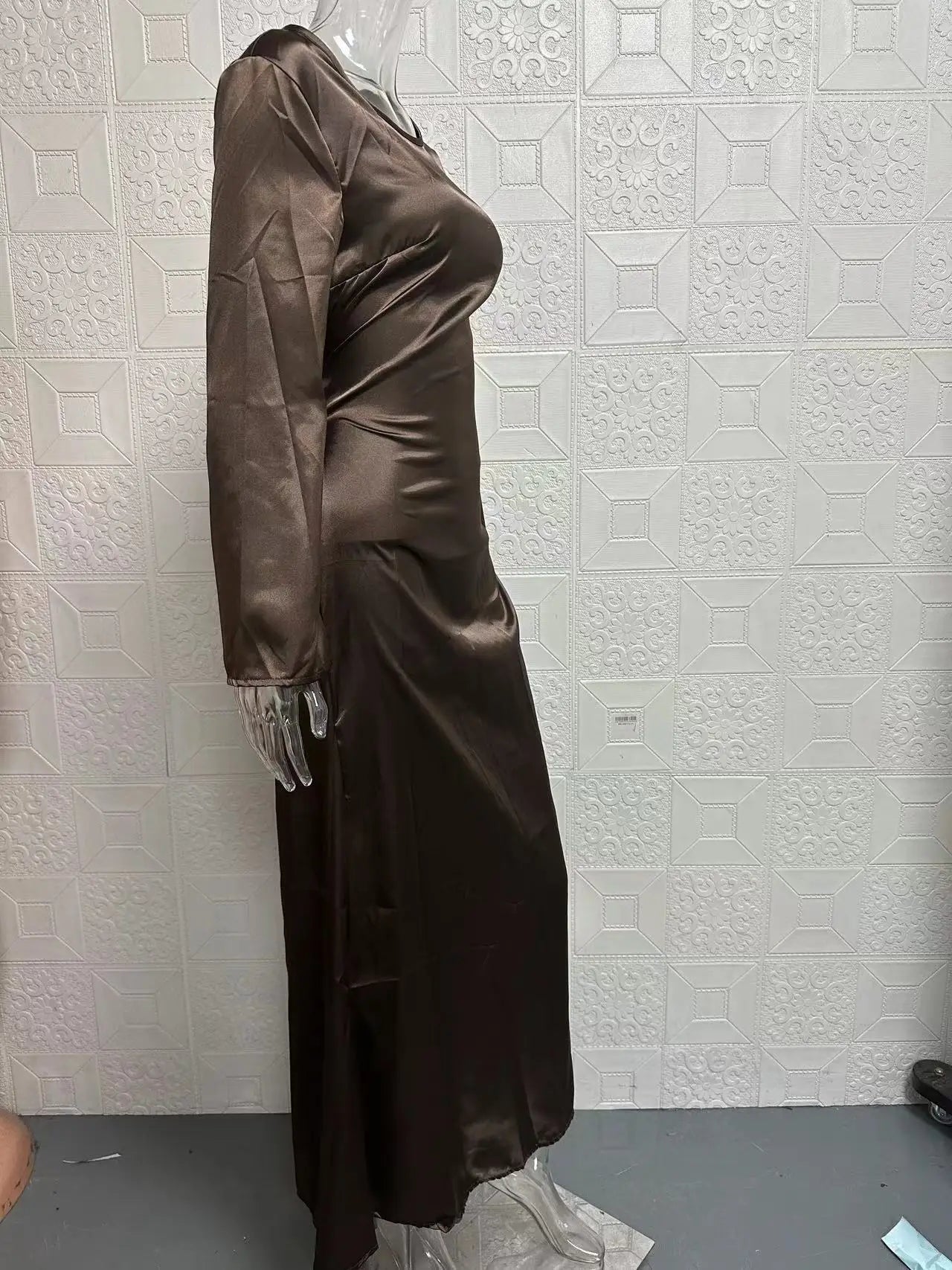 Round Neck Long Dress
