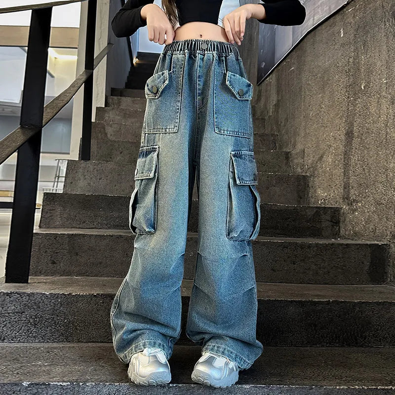 Vintage Baggy Denim Pants