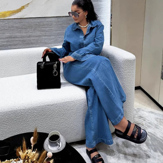 Two-Piece Denim Set