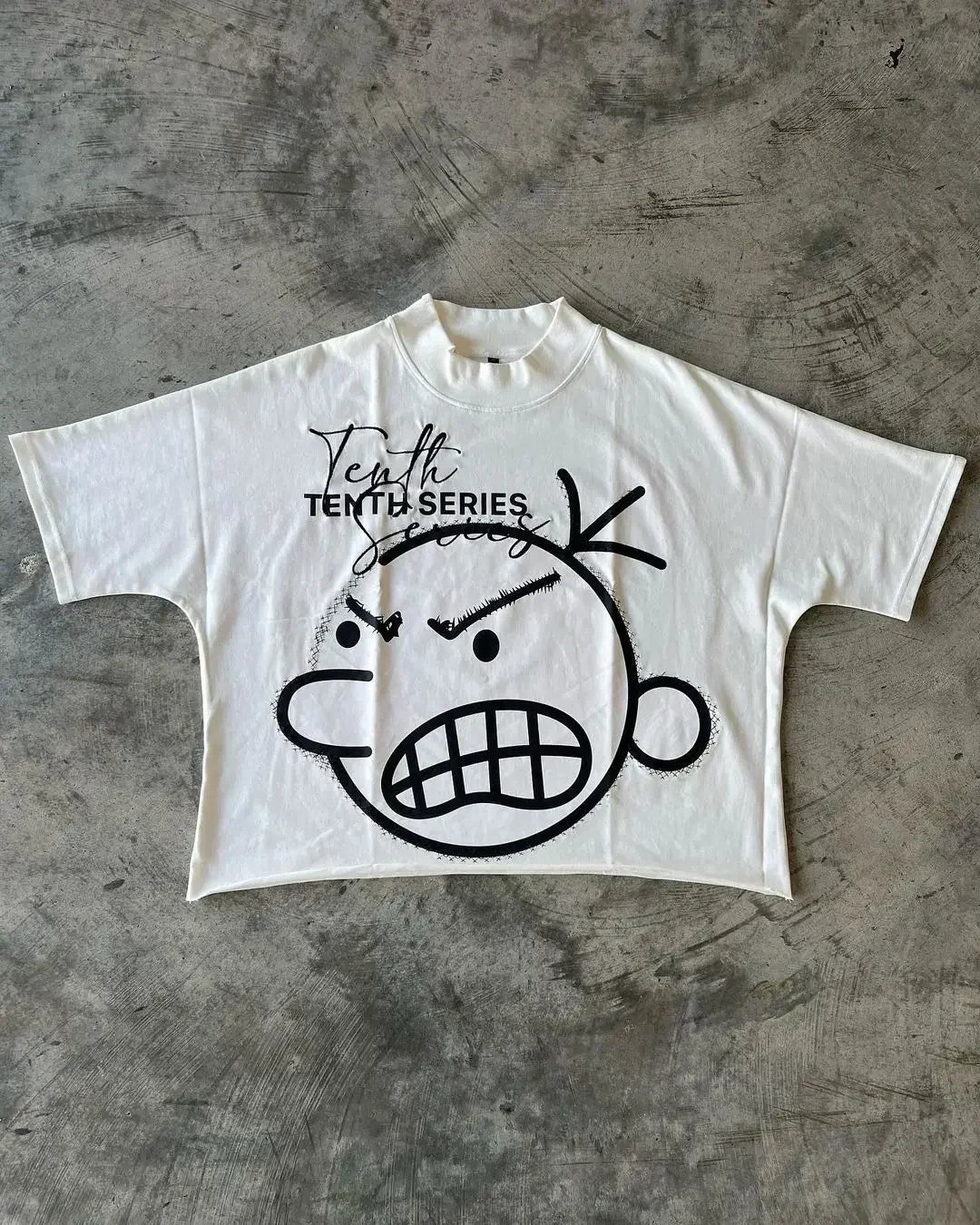 Hip-Hop graphic Print Tee