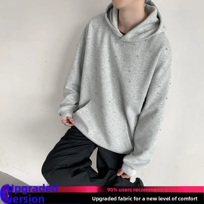 Unisex Rhinestone Hoodie