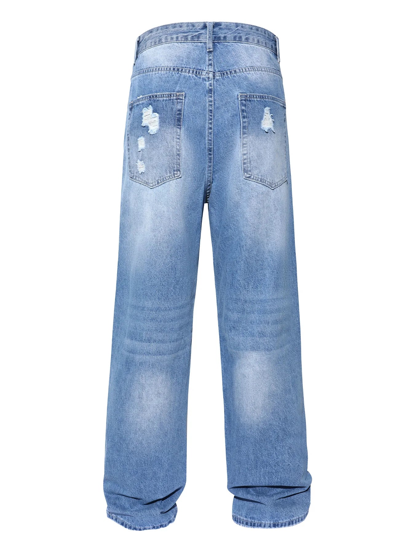 Y2K Ripped Baggy Denim