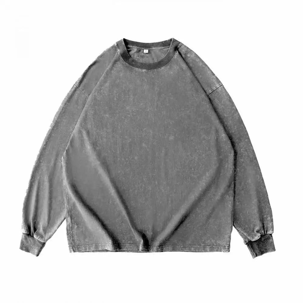 Vintage Washed Cotton Sweatshirt