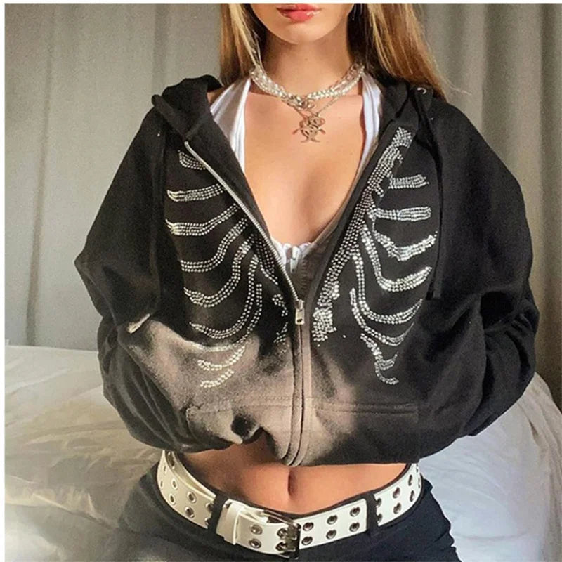 Gothic Skull Hoodie