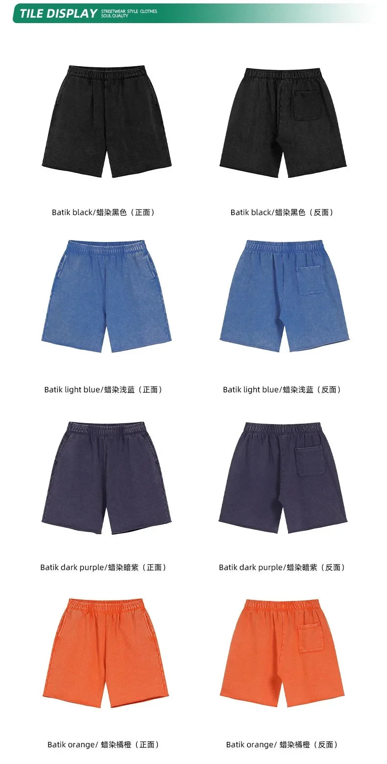 Men Vintage Street Shorts