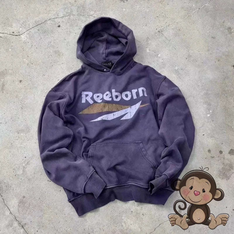 Retro Streetwear Hoodie