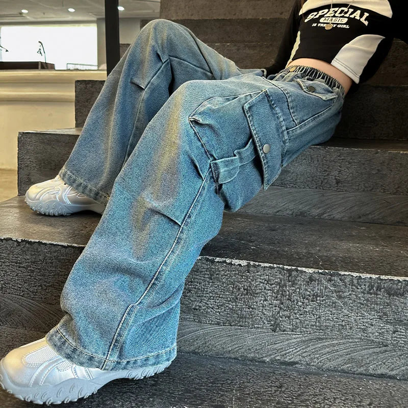 Vintage Baggy Denim Pants