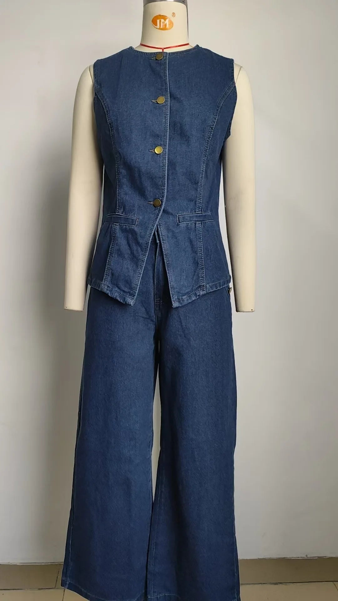 Two-Piece Vest Set