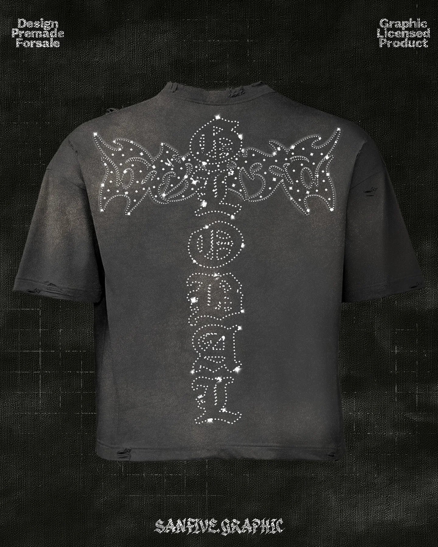 Gothic Statue of Liberty T-Shirt
