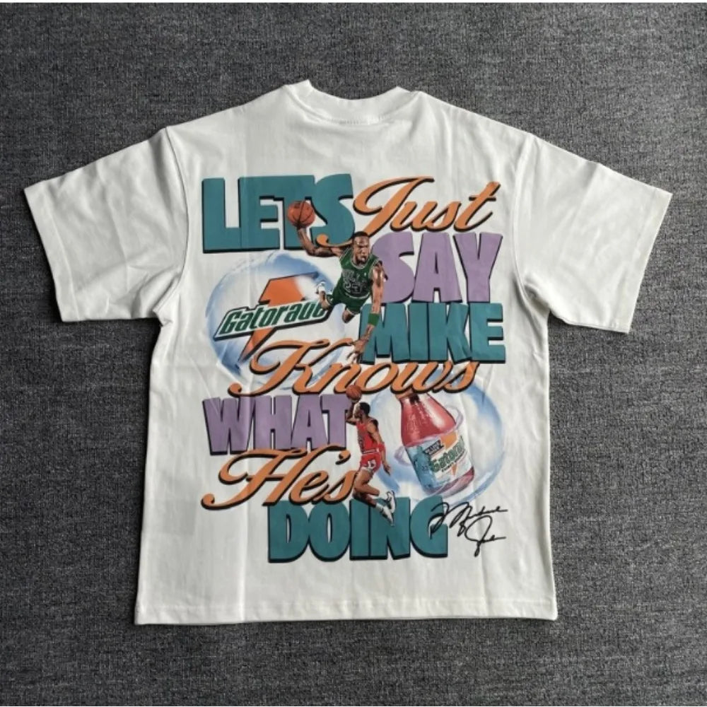 Y2K Vintage Basketball T-Shirt