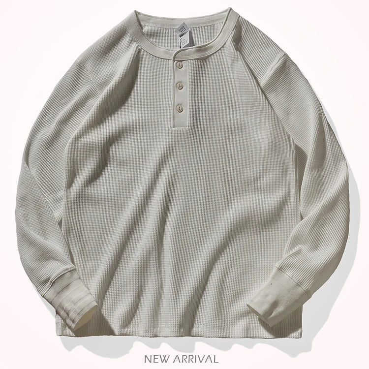 Men’s Heavyweight Henley Shirt