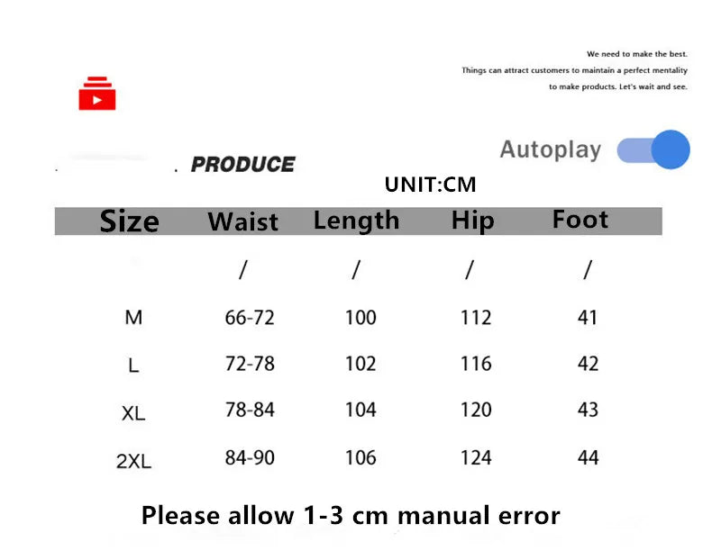 Hip-Hop Casual Cargo Trousers