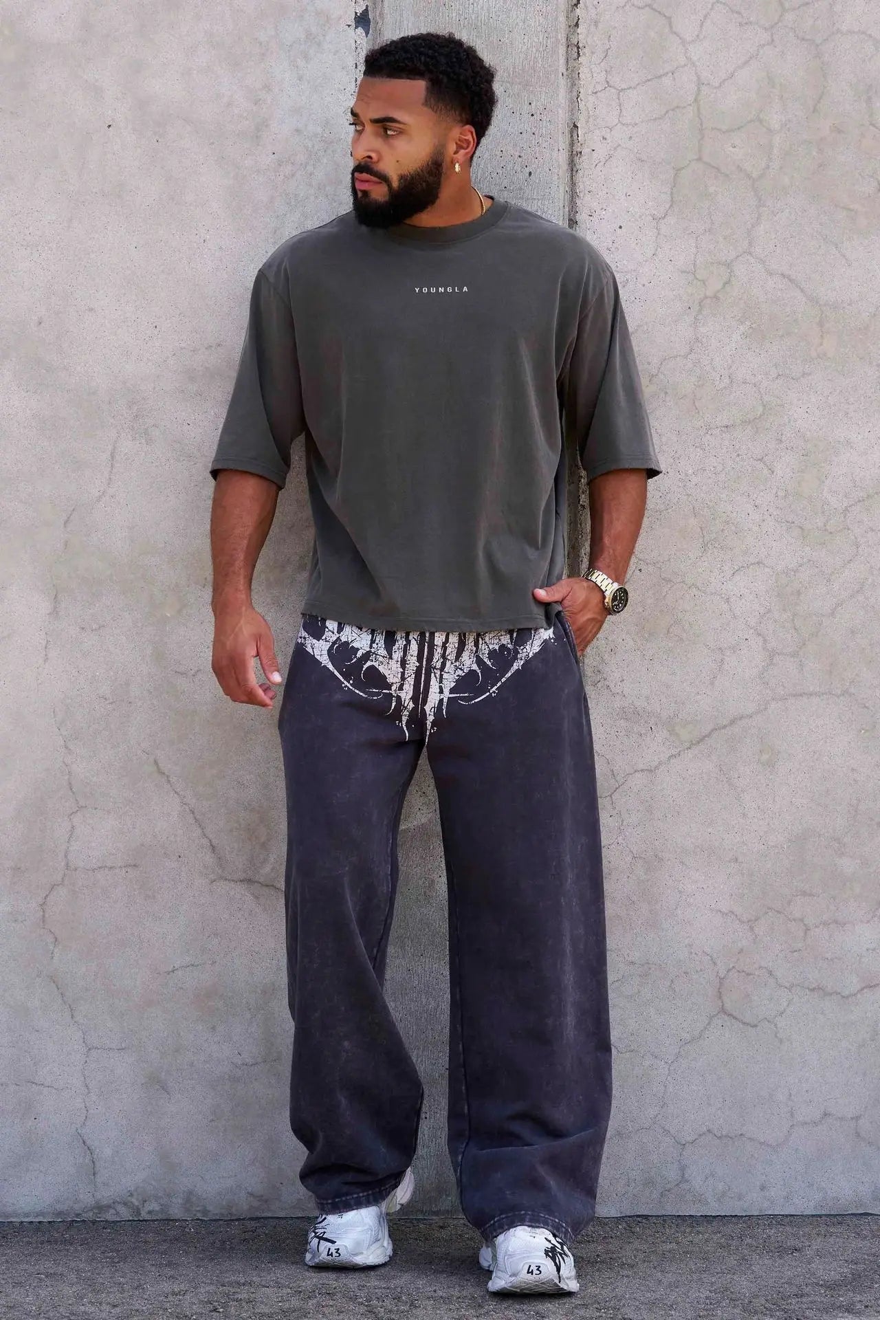 Men’s Cycling Printed Pants