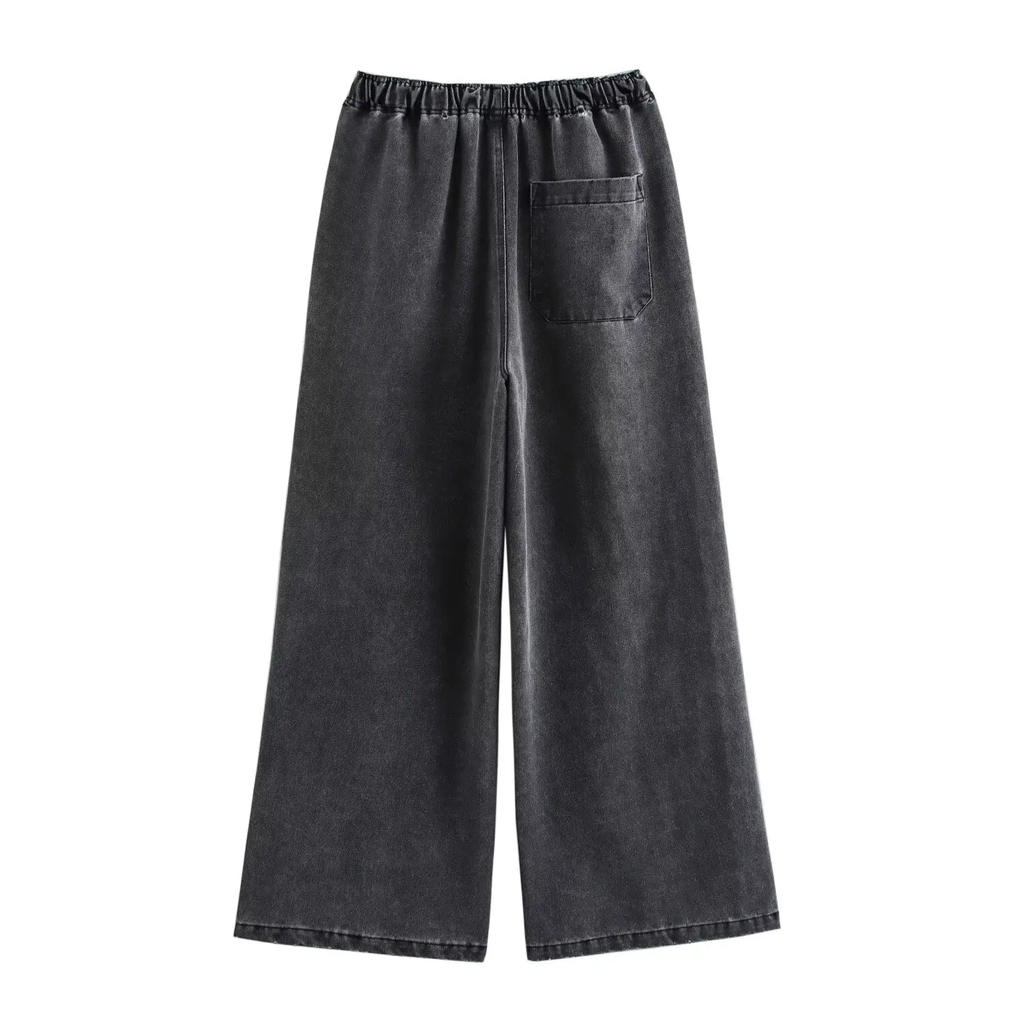 Two-Piece Denim Streetwear Outfit