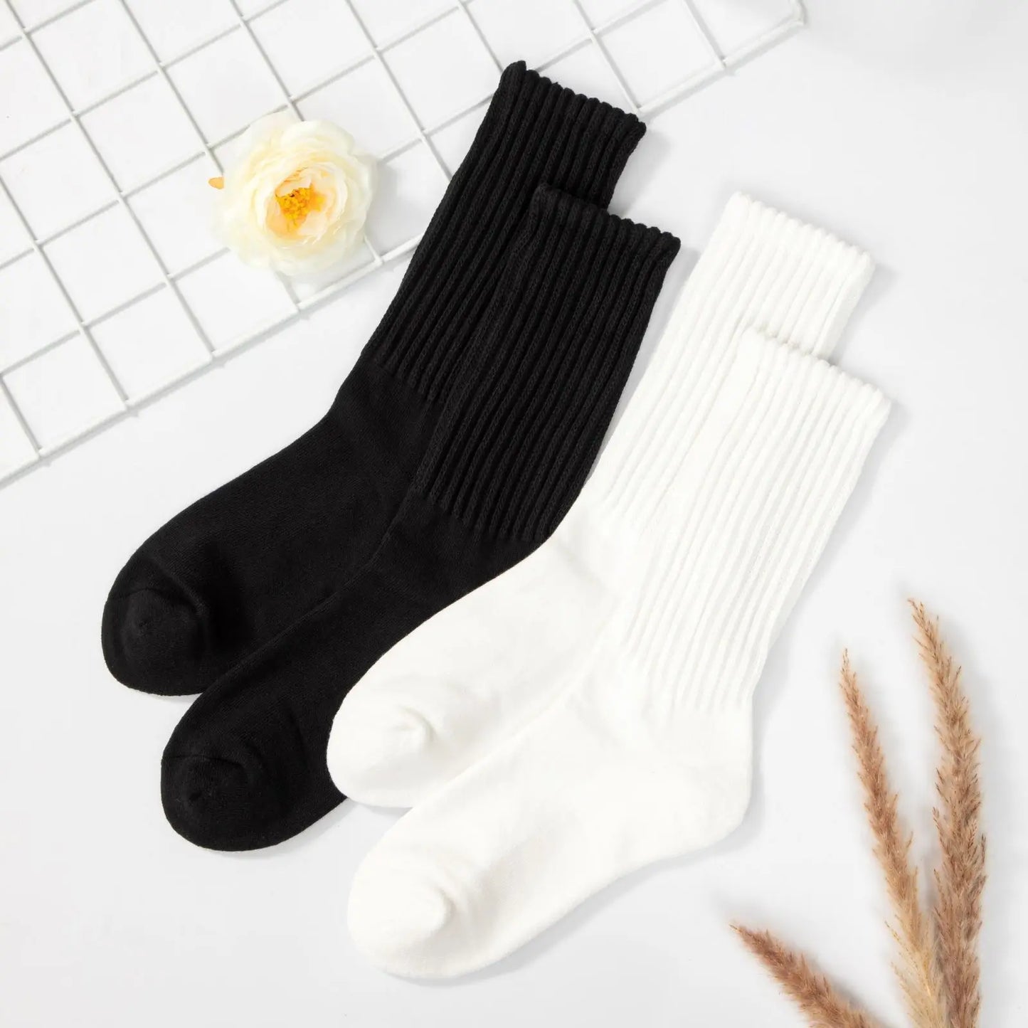 Women Chunky Boot Socks