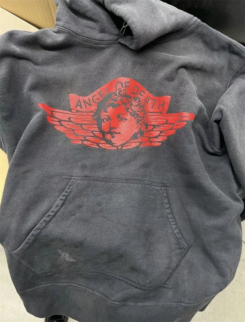 Angel Of Death Washed Hoodie