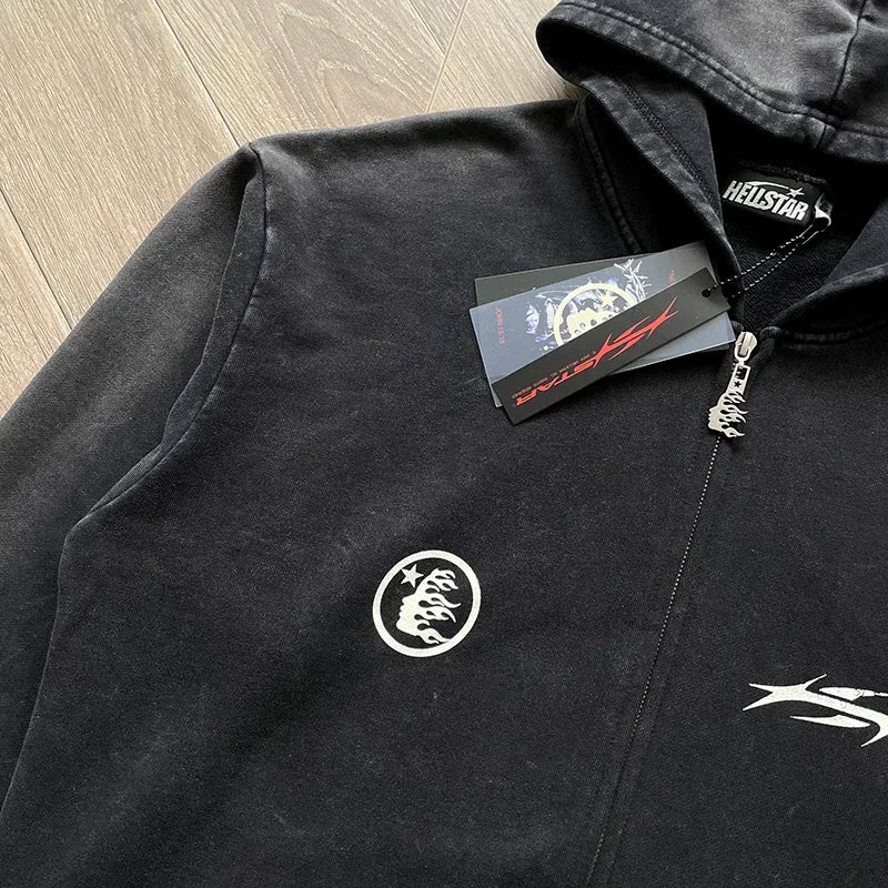 HS Casual Zipper Hoodie