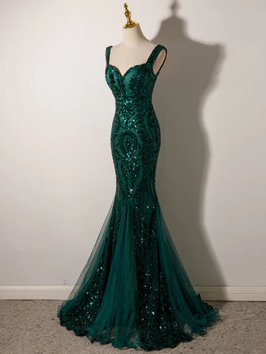 Mermaid Floor Length Dress