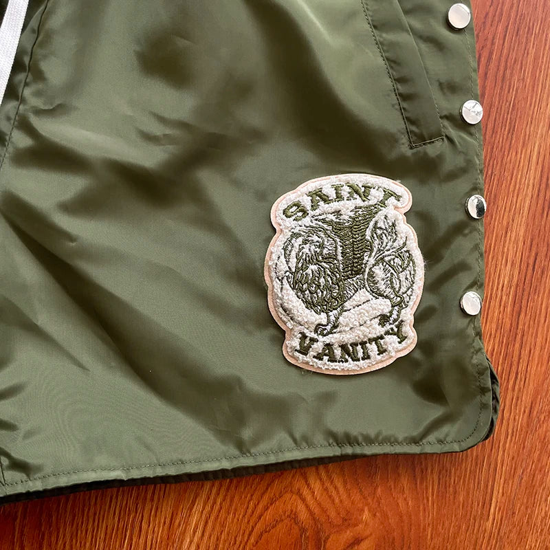 Unisex Embroidered Sports Shorts