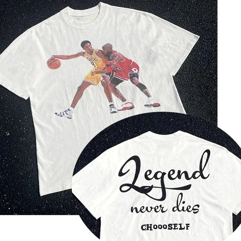 Cotton Streetwear Graphic Tee