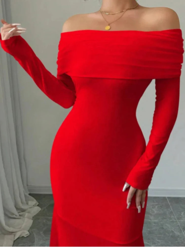 French Slim Dress