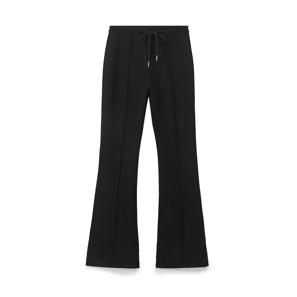 Zipper Hooded Pants Set