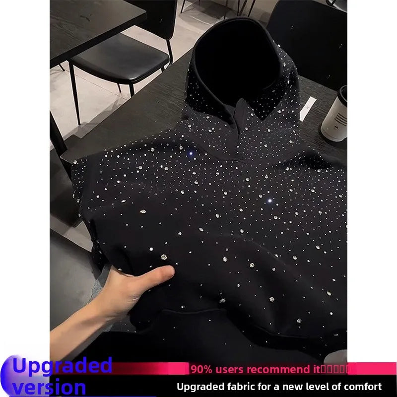 Unisex Rhinestone Hoodie