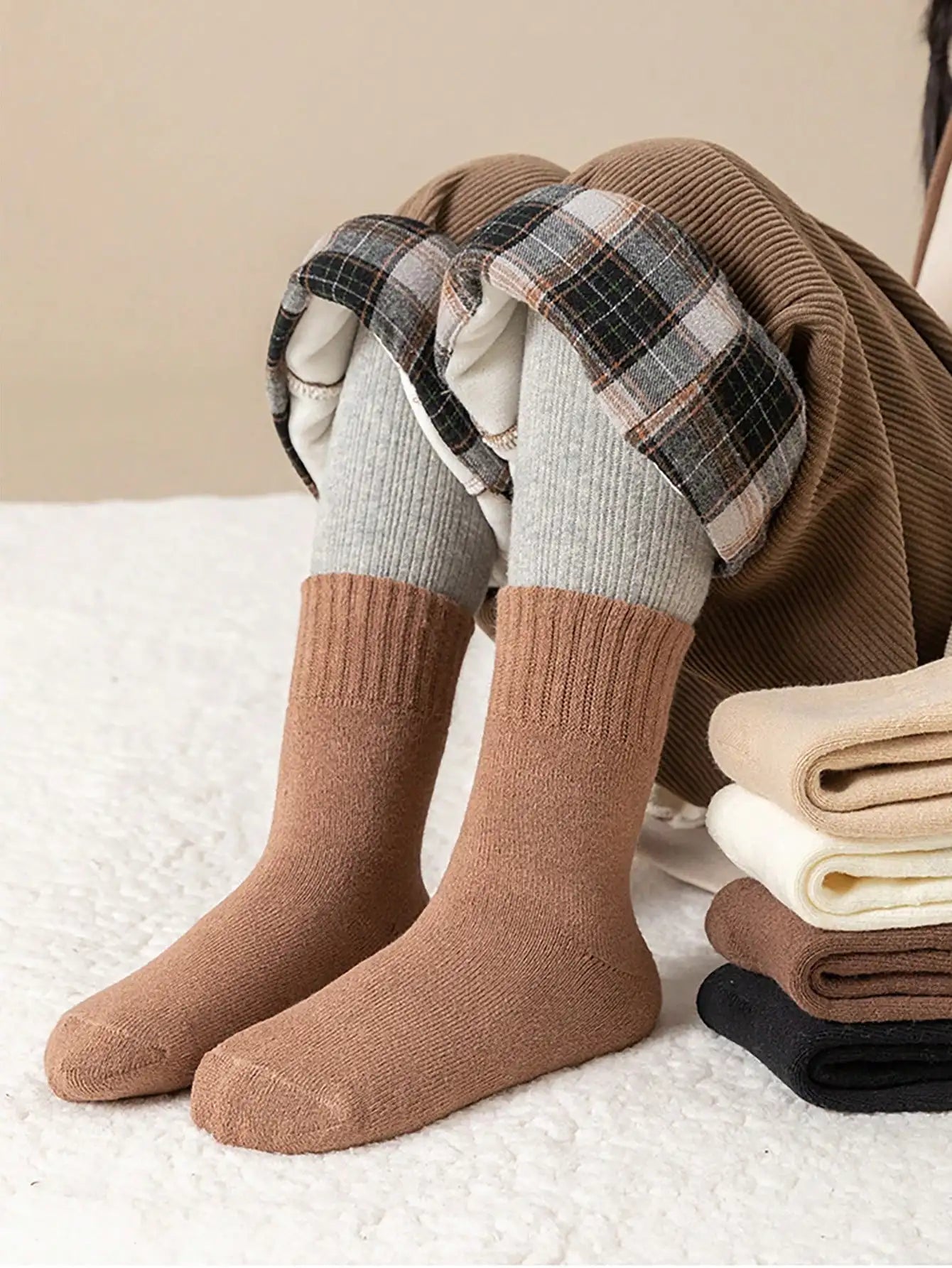 Children Fleece Lined Socks