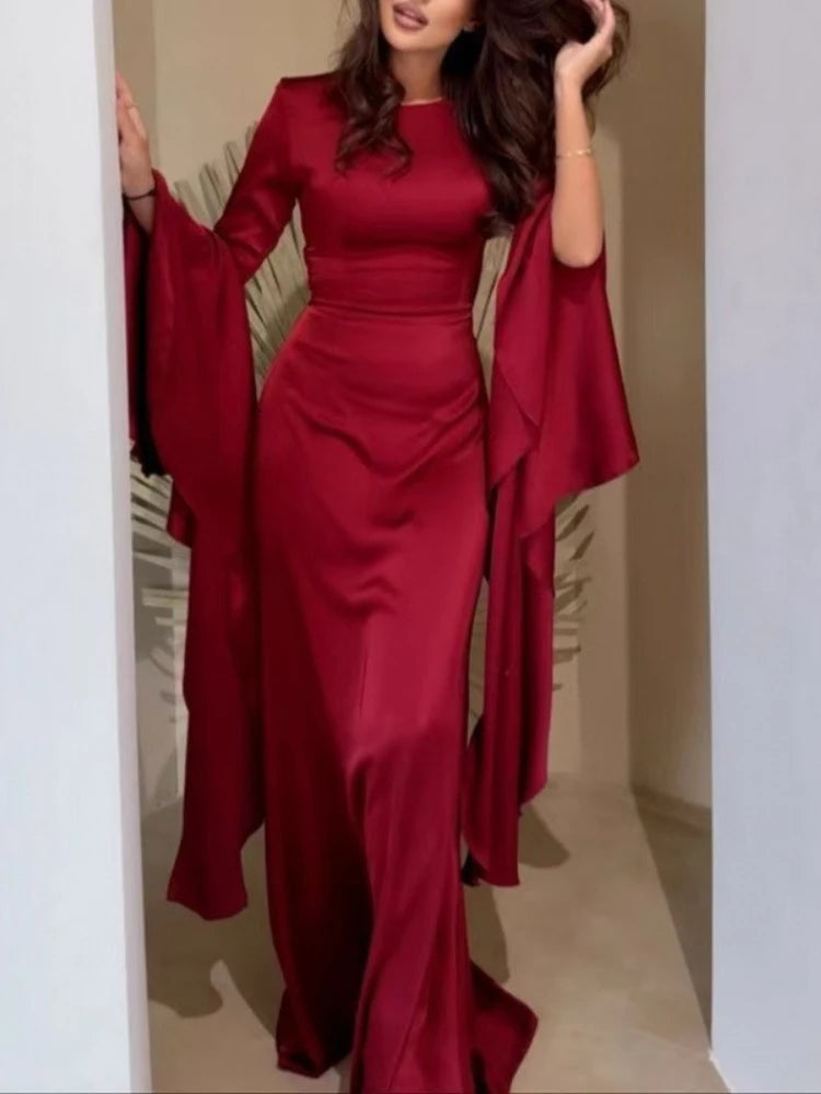 A-Line Chiffon Dress