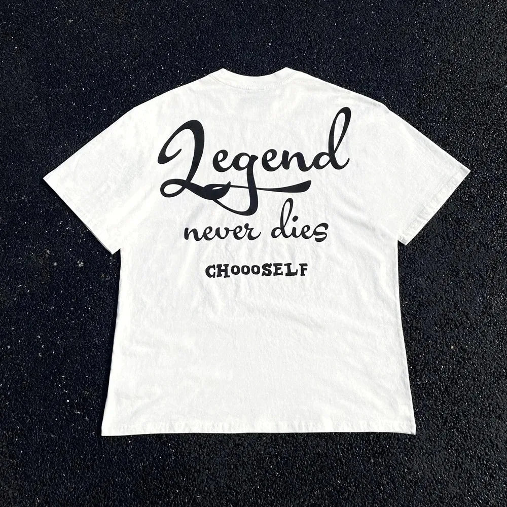 Cotton Streetwear Graphic Tee
