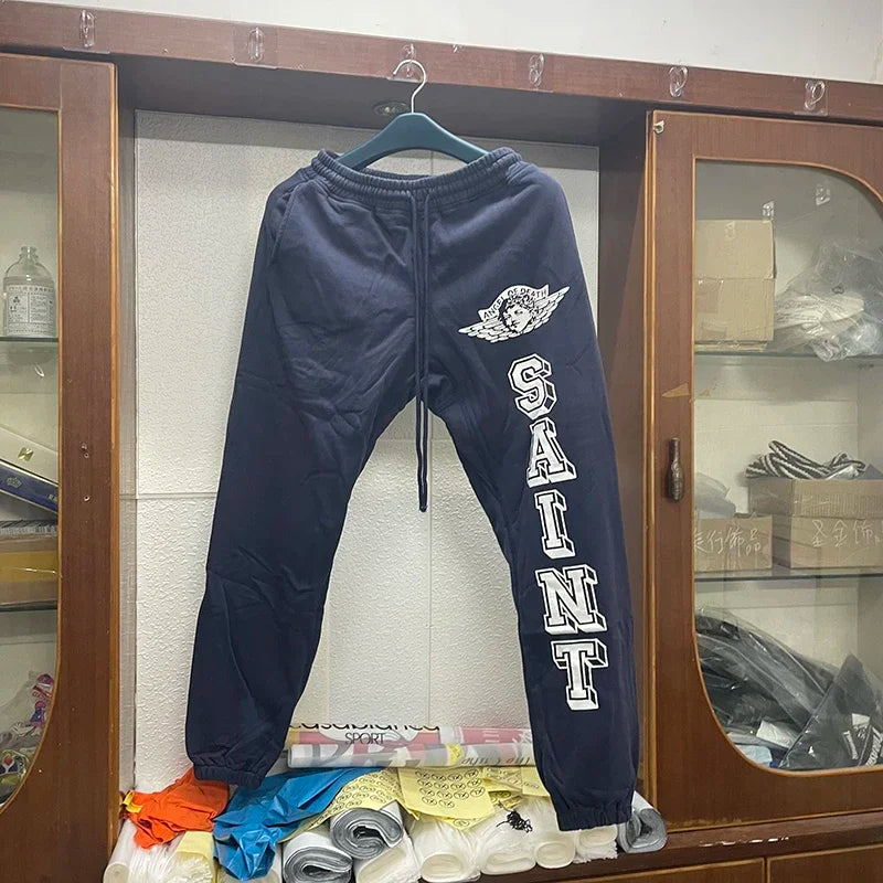 Saint Slogan Hoodies Set