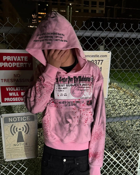 Casual Streetwear Punk Hoodie