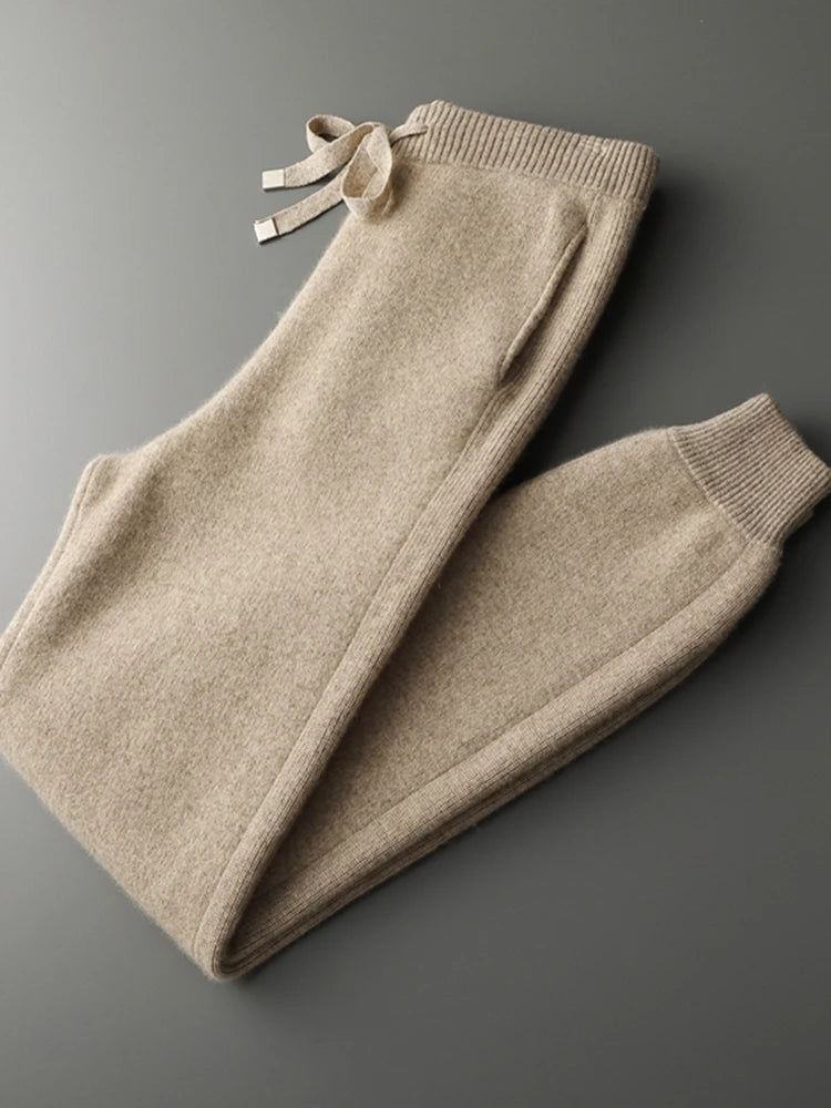 Cashmere Men Hooded Cardigan Set