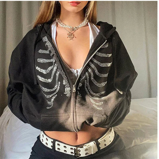 Gothic Skull Hoodie