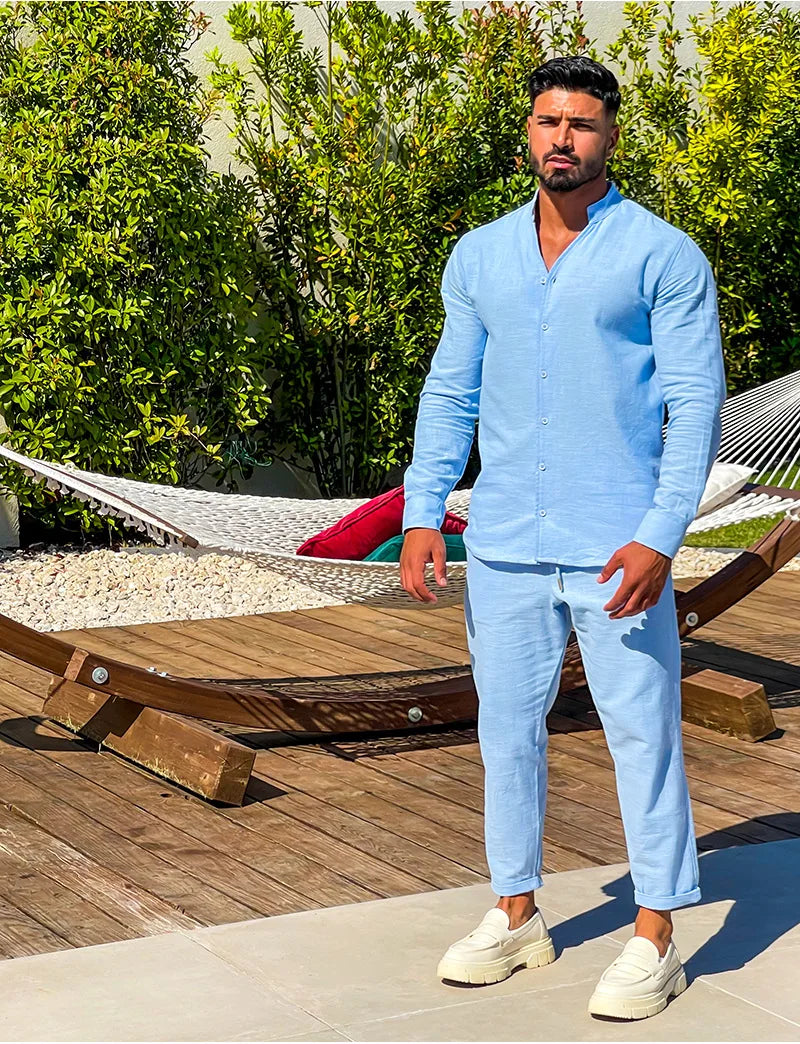 Men’s Monochrome Casual Suit