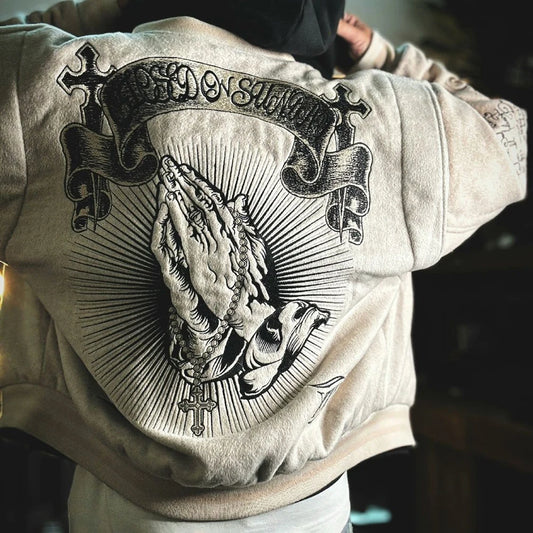 Embroidered Baseball Jacket