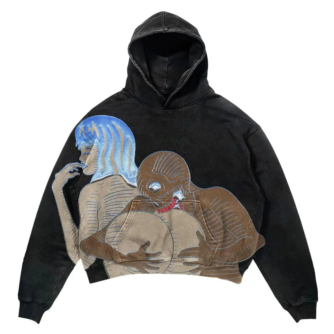 Goth Streetwear Hoodie