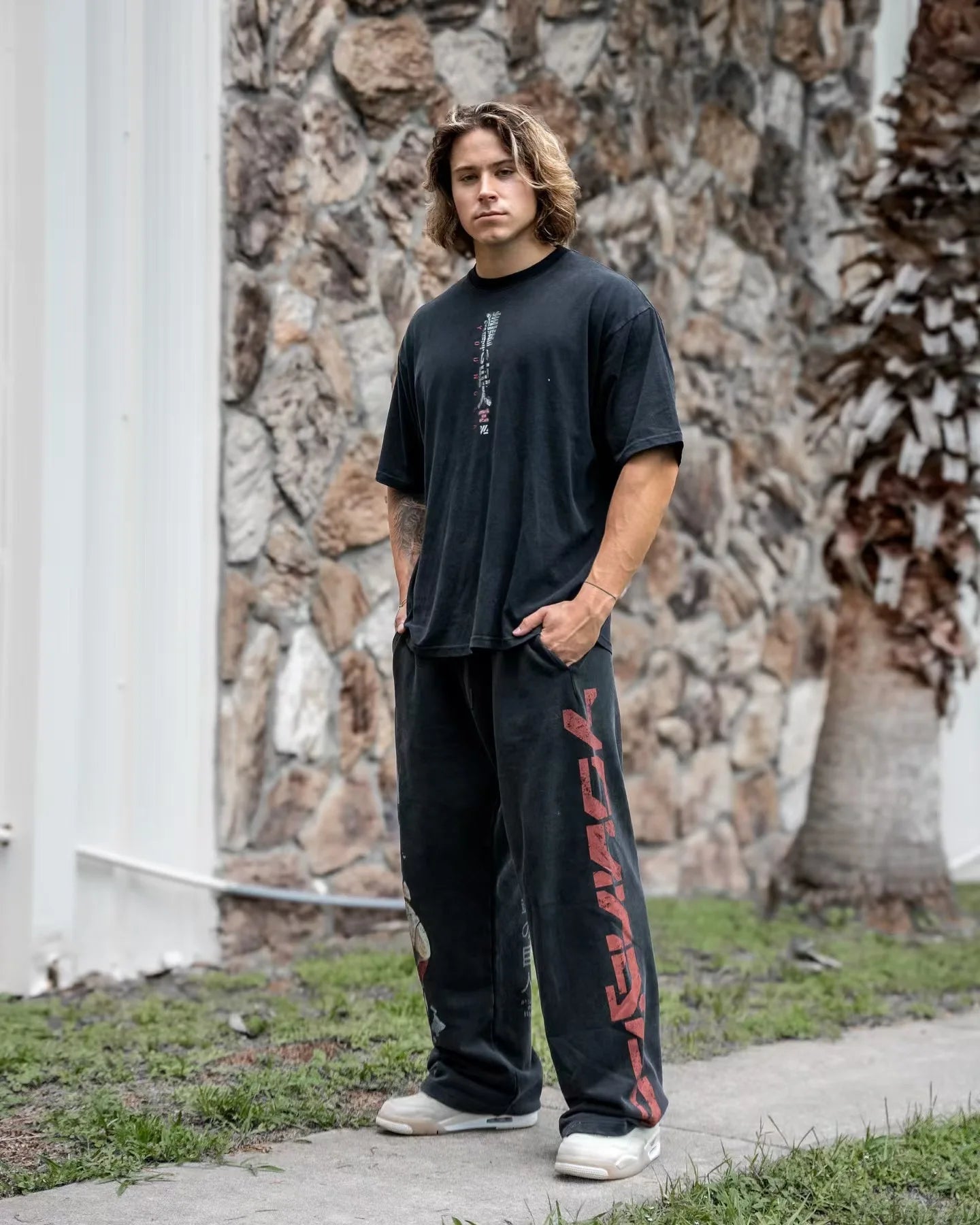 Men’s Cycling Printed Pants
