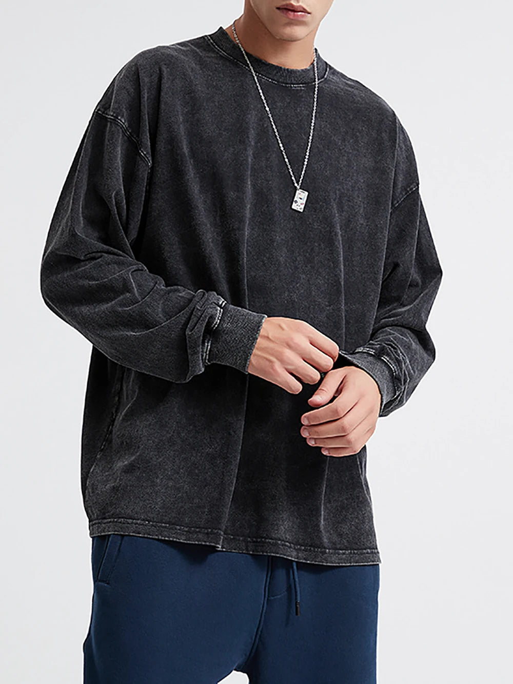 Vintage O-Neck Sweatshirt