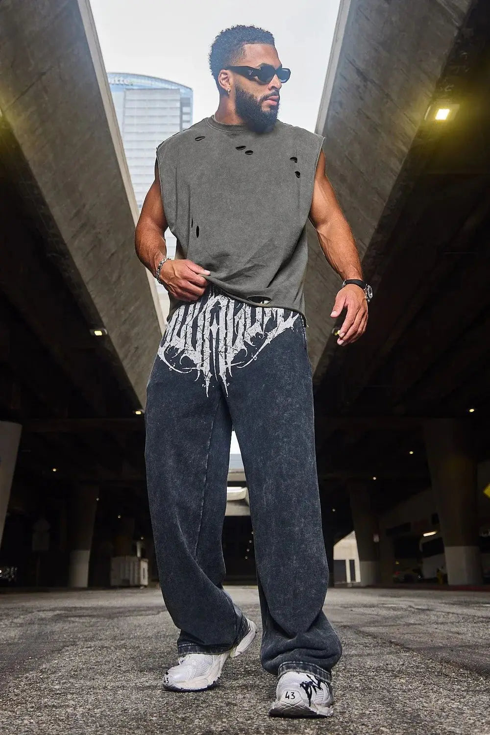 Men’s Cycling Printed Pants