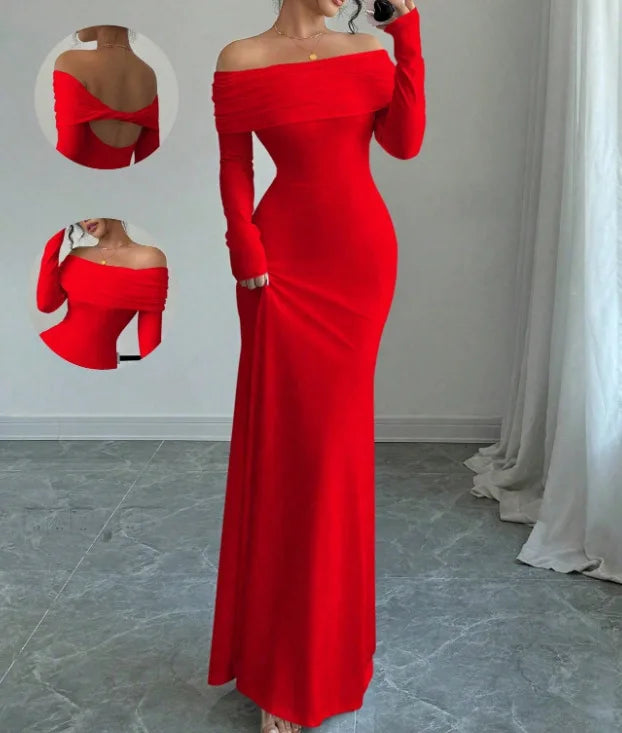 French Slim Dress