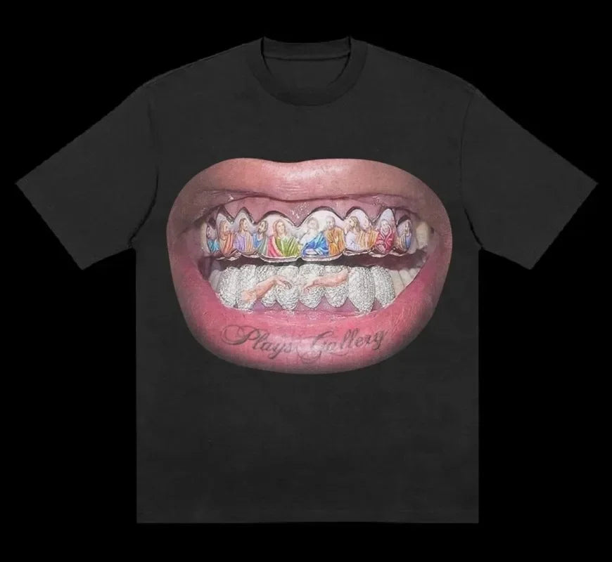 Vintage Cropped Graphic T-Shirt