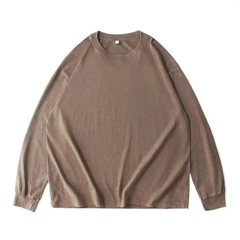 Vintage Washed Cotton Sweatshirt