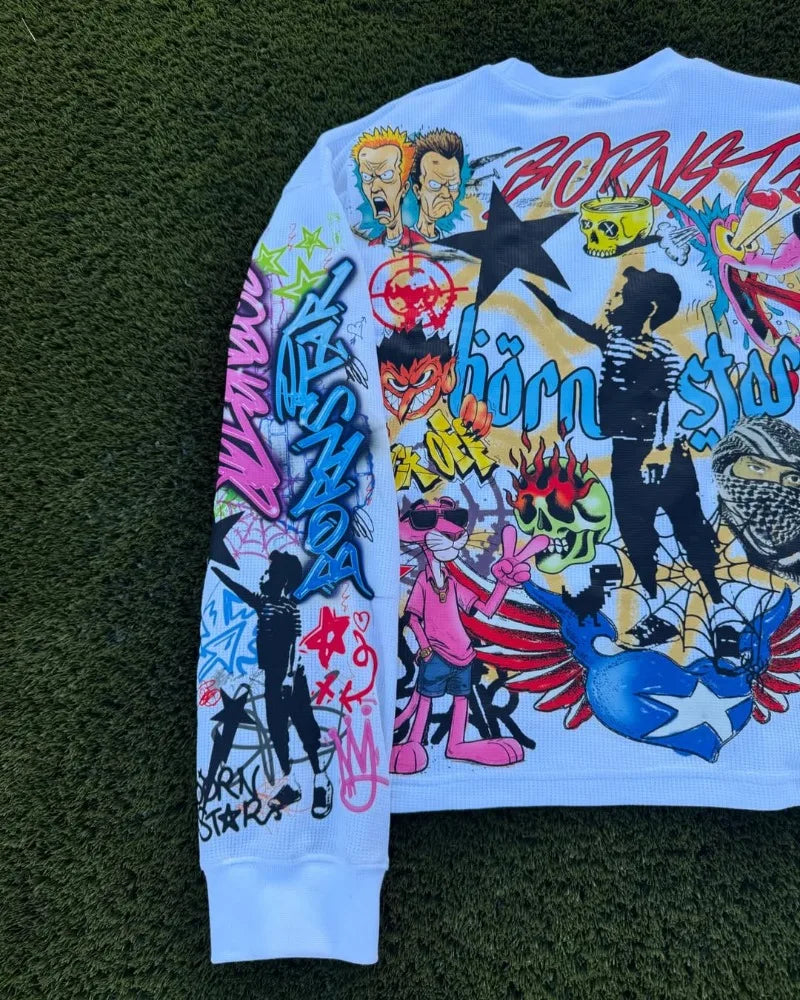 Y2K Gothpunk Long Sleeve Tee
