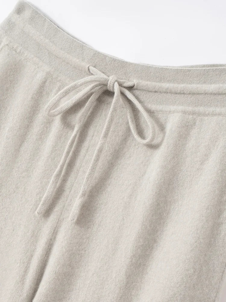 Cashmere Hooded Cardigan Set