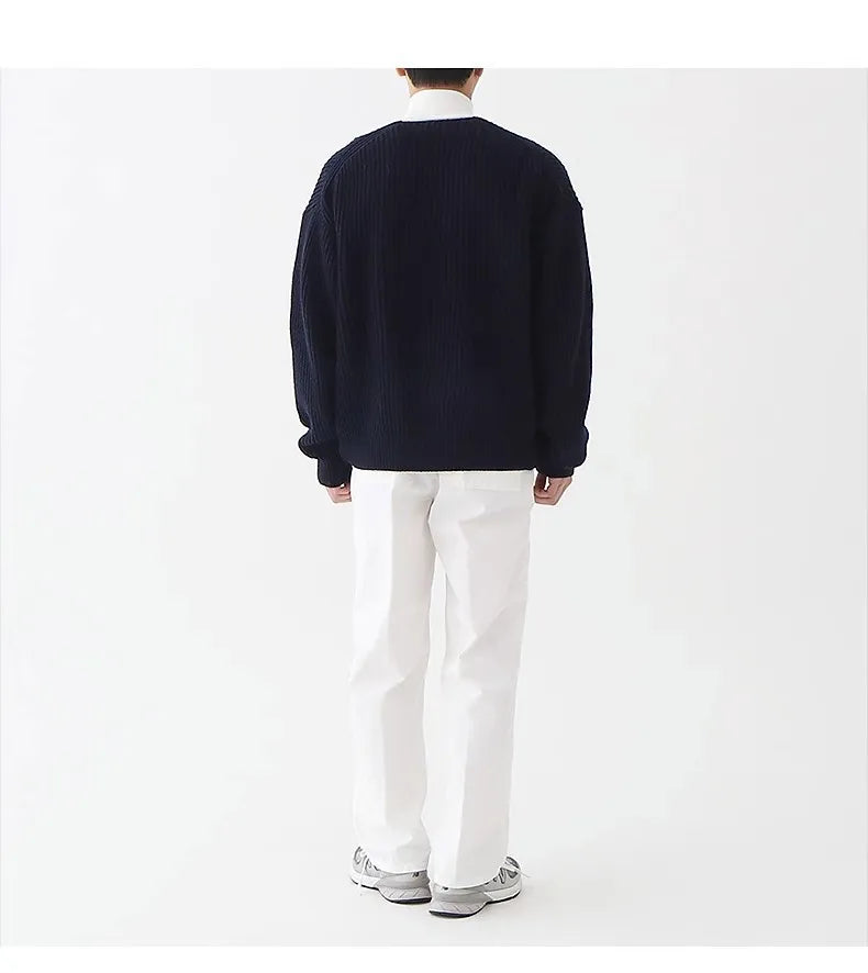 Men Zipper Sweater