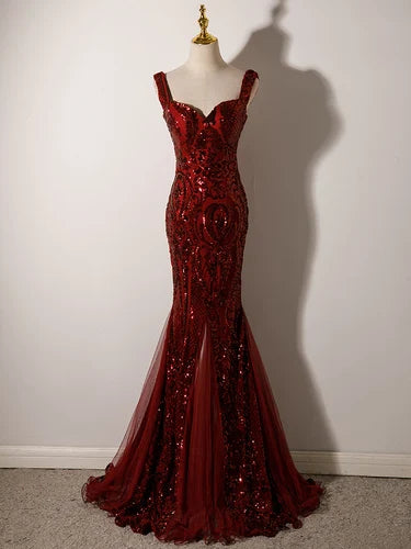 Mermaid Floor Length Dress